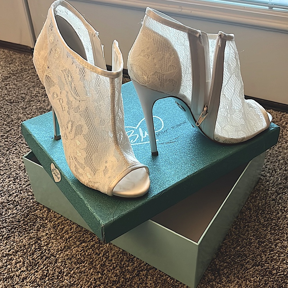 Blue by Betsey Johnson Ivory Shoes